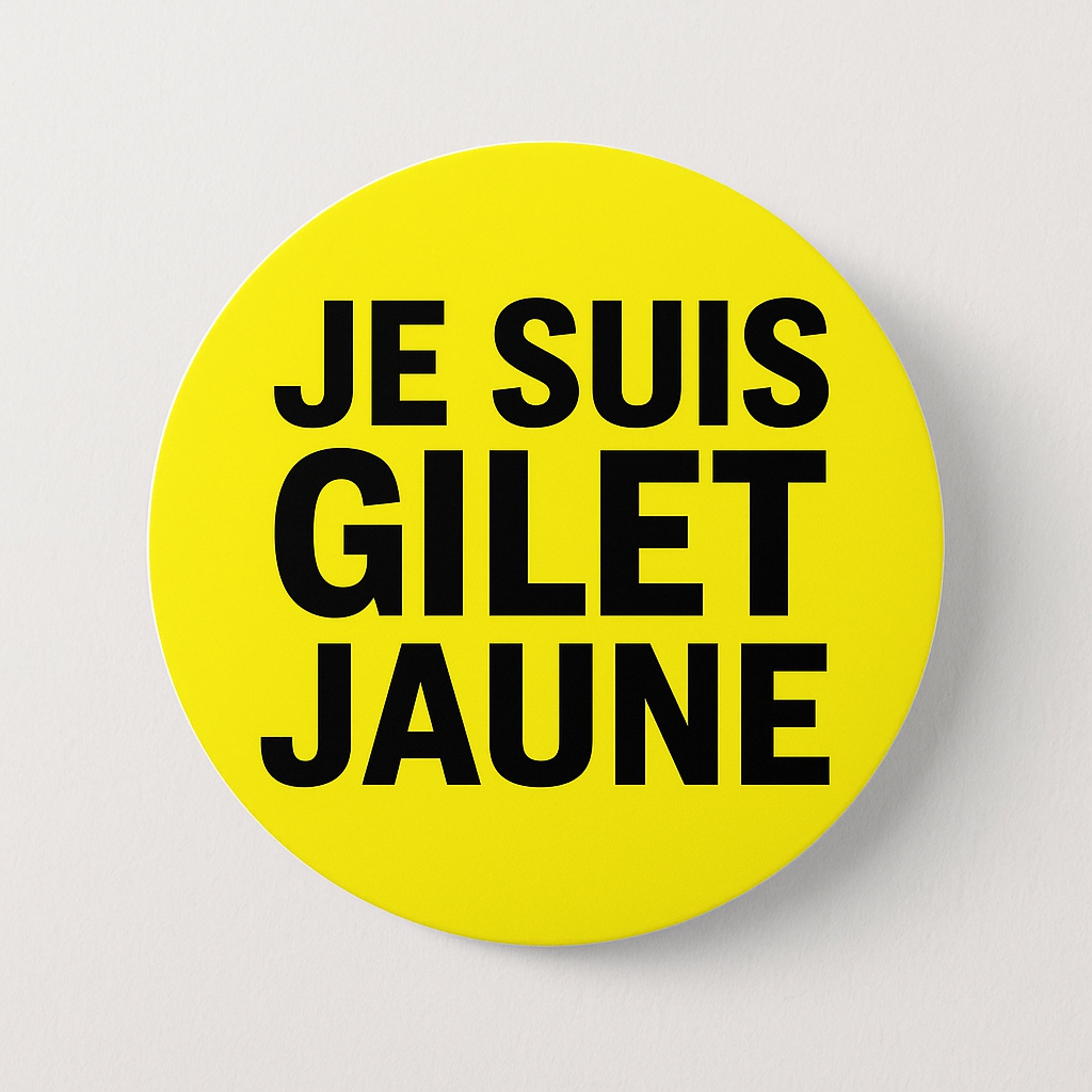 Autocollant Gilet Jaune